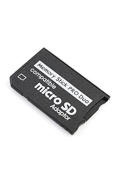 Choice محول قراءة بطاقات الذاكرة Micro SD/TF إلى Memory Stick Pro Duo أسود بف...