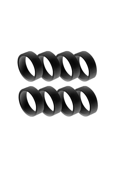 Choice 8pcs black Anti-scratch Protection Ring Invisible Elastic Joystick Pro...