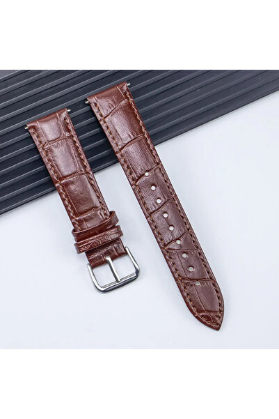 Choice 18mm Brown Genuine Leather Watchbands 12/14/16/18/20/22/24 mm Watch Ba...