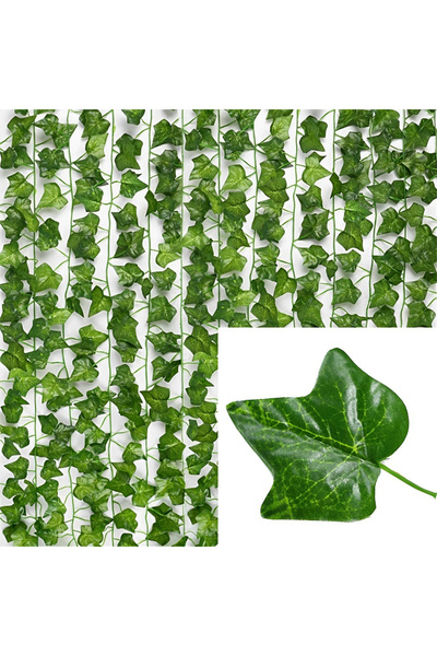 Choice 6 أمتار (3 خيوط) أوراق نبات متسلقة 2/4/6/8/10 أمتار أوراق نباتية صناعي...