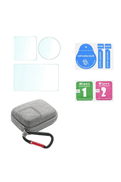 Choice bray bag and film For DJI Osmo Action 5 Pro 9H Tempered Glass Film + S...