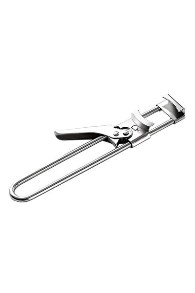 Choice فتاحة زجاجات فضية متعددة الوظائف قابلة للتعديل بأغطية من الفولاذ المقا...