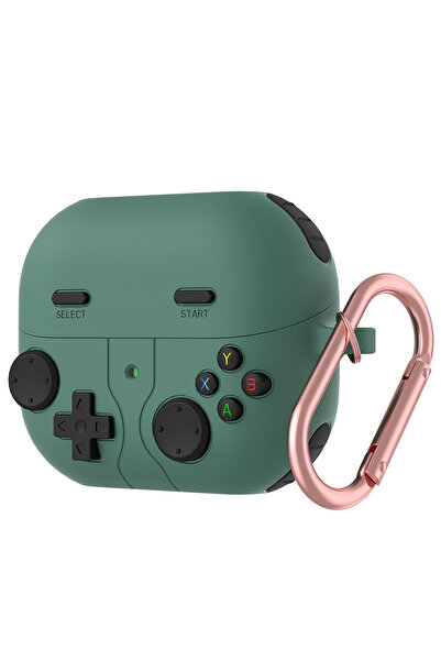 Choice جراب سيليكون أخضر داكن 2025 لسماعات Buds 3 Pro أو Buds3 3.