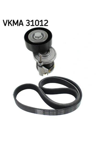 SKF Комплект ремъци V-образен профил за Seat Cordoba/Ibiza 3, Skoda Fabia 1