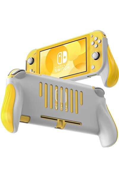 Choice مقبض حماية أصفر لجهاز نينتندو سويتش لايت، حامل مريح لوحدة التحكم في ال...