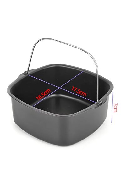 Choice 7inch Air Fryer Non-stick Cake Baking Tray Basket for Philips Baking D...