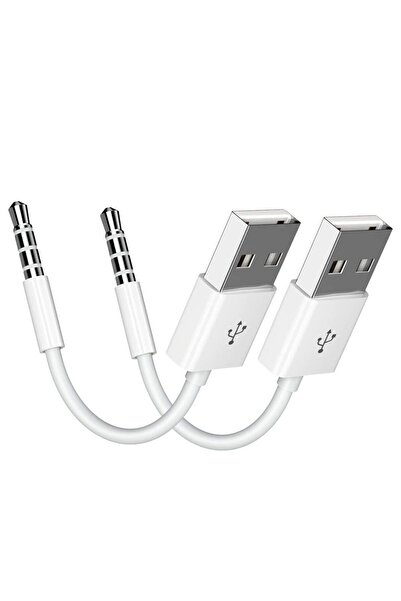 Choice عبوة من 2 كابل محول بيانات شاحن USB لجهاز iPod Shuffle 3 4 5 6 Gen MP3...