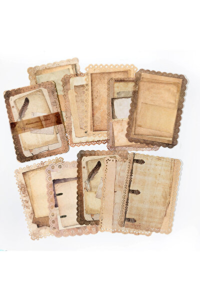 Choice F 10 قطع/حزمة ورق الدانتيل العتيق مواد سجل القصاصات DIY ألبوم الصور ال...