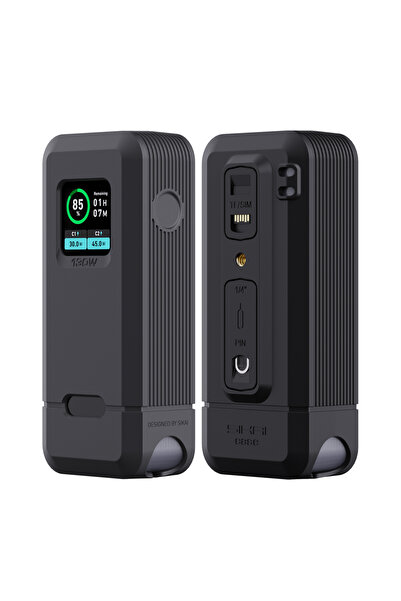 Choice Black Silicone Case for Anker Prime 12,000 mAh 130W Power Bank TF/SIM card PIN storage Carrying Trav