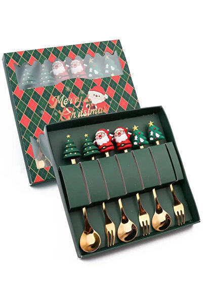 Choice مجموعة أدوات مائدة إبداعية من الفولاذ المقاوم للصدأ، مكونة من 6 قطع، م...