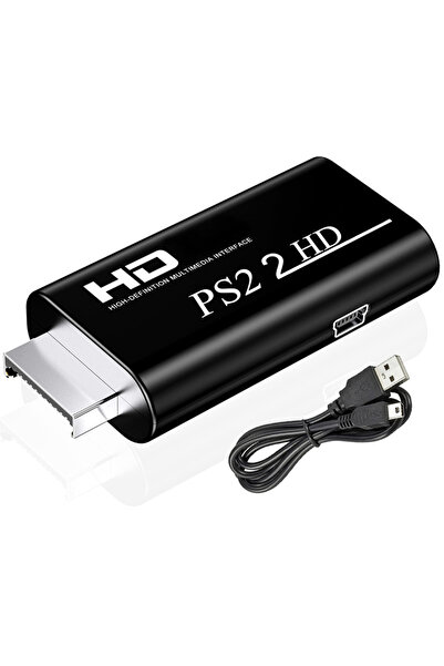 Choice PS2 إلى HDTV متوافق مع PS2 إلى HDMI يدعم جميع أوضاع العرض من PS2 إلى H...