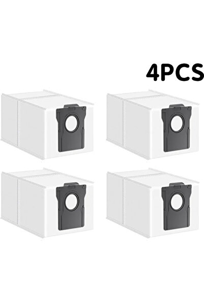 Choice كيس غبار مكون من 4 قطع لهاتف Dreame L10s Plus/L10s Pro Ultra Heat/X50 Ultra/X30 Ultra/X30 Pro/S30 Pro Ultra/X4