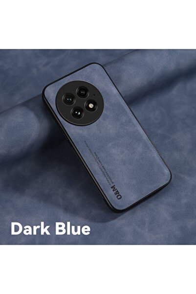 Choice جراب OnePlus 13R من جلد النوبوك الأزرق المقاوم للصدمات، متوافق مع هوات...