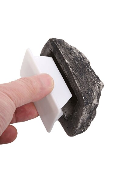 Choice 1PC Black Outdoor Spare Garden Key Box Rock Hidden Hide In Stone Security Safe Storage Hiding Contai