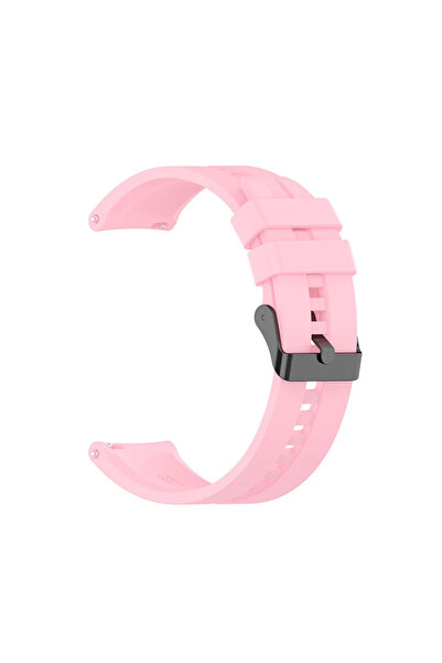 Choice سوار ساعة سيليكون وردي 20 مم/22 مم، سهل الفك، مقاوم للماء، ناعم، مناسب...