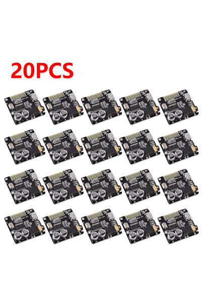 Choice 20PCS Micro USB 1-20pcs Audio Receiver Board Bluetooth 5.0 MP3 Lossless Decoder Board 3.7-5V AUX Ty