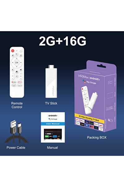 Choice UK Plug 2GB 16GB H96 MAX H313 Mini TV Stick Allwinner H313 Quad Core 4K UHD Output Wifi6 Google voic