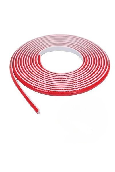 Choice ملصق خط الخصر من مادة البولي فينيل كلوريد باللون الأبيض، مقاس 5 أمتار/...