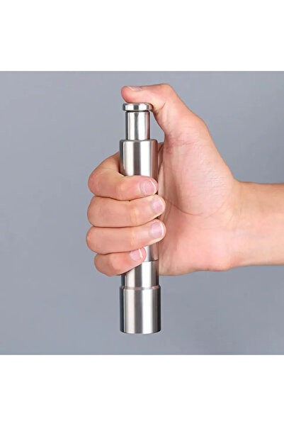 Choice مطحنة يدوية من الفولاذ المقاوم للصدأ للفلفل الأسود، قطعة واحدة فضية، مطحنة يدوية من الفولاذ المقاوم للصدأ، أدوات مطبخ