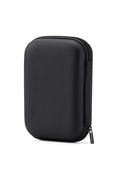 Choice حقيبة صندوق محرك الأقراص الصلبة المحمولة مقاس 2.5 بوصة، حقيبة سماعة رأ...