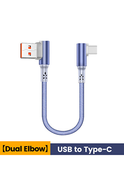 Choice كابل USB-C مضفر 60 واط للشحن السريع وبيانات لأجهزة iPhone بطول 0.2 متر...