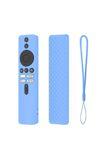 ALLOYSEED غطاء حماية من السيليكون لجهاز التحكم عن بعد باللون الأزرق البحري مع حبل تثبيت مضاد للصدمات ومضاد للانزلاق