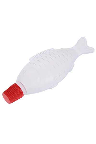 Choice 10pcs 8.5ml 10Pcs 4ml / 8.5ml Fish Shaped Soy Sauce Bottle Disposable Rice Ball Sashimi Sushi Vinega