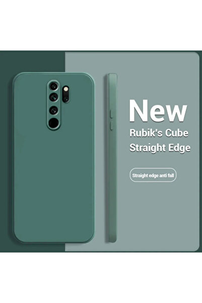 Choice For Redmi Note 8 Pro Dark green Luxury Shockproof Thin Cover Original ...