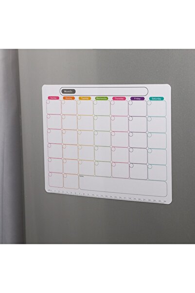 Choice مجموعة منظم ثلاجة مغناطيسية بألوان متعددة - ملصق مخطط شهري/أسبوعي قابل...