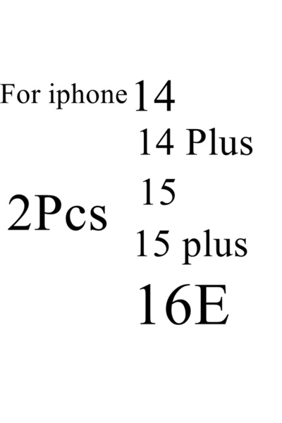Choice silver 14 15 plus 16E 2-3Pcs Diamond Metal Camera Lens Protector For iPhone 11 12 13 14 15 16 17 Pro