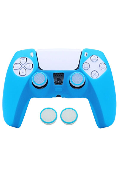 Choice blue Glow in Dark Soft Silicone Case For PS5 Control Games Accessories...