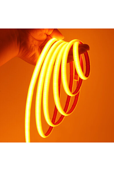 Choice شريط نيون COB مقاوم للماء 3 متر تيار مستمر 12 فولت أصفر 12 فولت 24 فول...