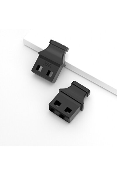 Choice 2Pcs USB Cap USB Port Plug with Handle Unused Interface Anti-dust Cover for Laptop Computer Notebook