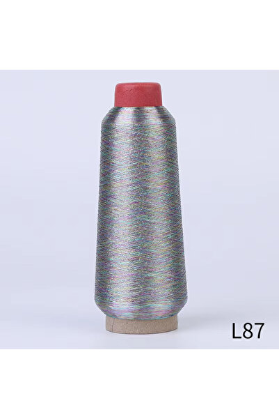 Choice قطعة واحدة L-87 Zxiixz قطعة واحدة 3200 متر/لفة خيط حياكة كروشيه معدني مطرز بخيوط متقاطعة معدنية Y