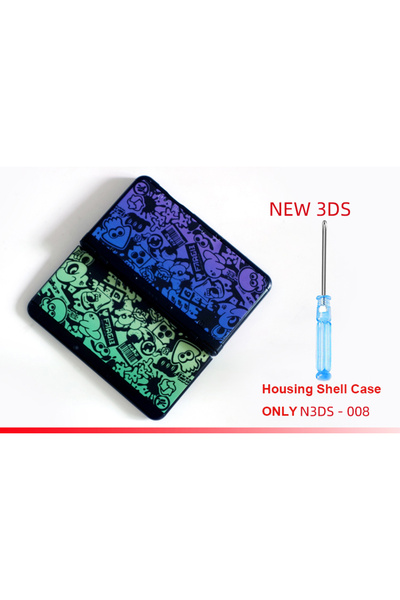 Choice N3DS-008 جديد لجهاز نينتندو 3DS الجديد، لوحات أمامية وخلفية بديلة، جزء...