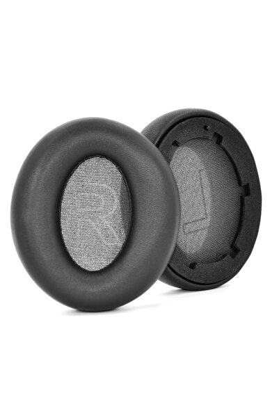 Choice وسائد أذن سوداء اللون من قطعتين لسماعات Anker Soundcore Life Q20 Q20BT...