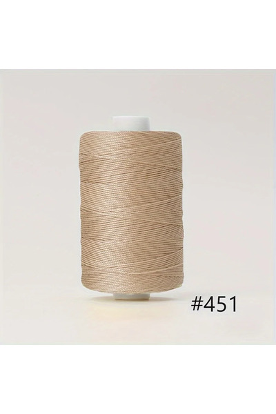 Choice 451 لون خط سميك خط بوليستر عالي السرعة أحذية الأمتعة خط سيارة مسطح مخصص بالجملة خياطة