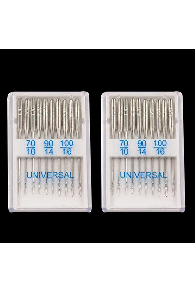 Choice 20pcs UNIVERSAL 20pcs 20pcs Sewing Machine Needles Jeans Universal Regular Point Sewing Needles Ball