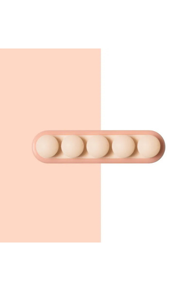 Choice منظم سلكي ثابت على شكل بازلاء وردية اللون، منظم سلكي، مركز تخزين، لفاف...