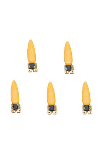 Choice 5 قطع من خيوط اللهب، 5 قطع من وضعين، 3 فولت، شموع فلاش ليد، لمبة إيديسون، خيوط لهب ليد، 2200 كلفن، ثنائي باعث للضوء