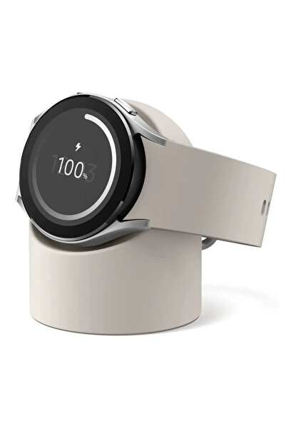 CAOWTAN ساعة جالكسي 7 6 بيج متوافقة مع حامل شاحن ساعة سامسونج جالكسي 7 مقاس 4...