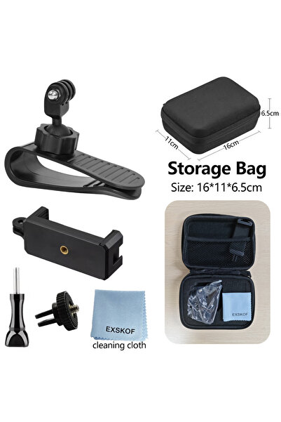 Choice أضف 1x حقيبة تخزين حامل واقي الشمس للسيارة لكاميرا GoPro Hero 13 12 11...