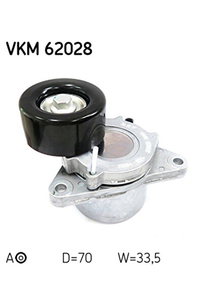 SKF Обтегач на ангренажен ремък Nissan Navara NP300/NT400 Cabstar/Pathfinder ...