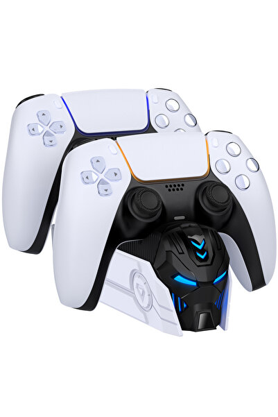 Choice شاحن سريع مزدوج FC500 BEBONCOOL لحامل وحدة التحكم اللاسلكية لجهاز PS5،...