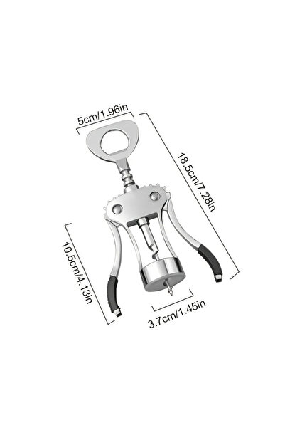 Choice فتاحة زجاجات نبيذ من الفولاذ المقاوم للصدأ، فتاحة زجاجات نبيذ من سبائك...
