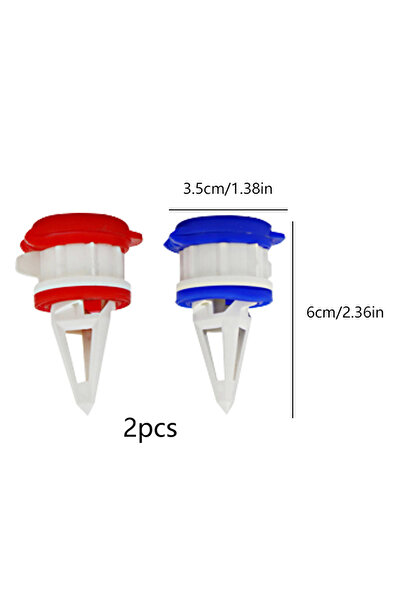 Choice قطعتان من دليل المشروبات المعبأة مع غطاء ومانع للانسكاب، وحامل تمديد لتخزين مشروبات الحليب