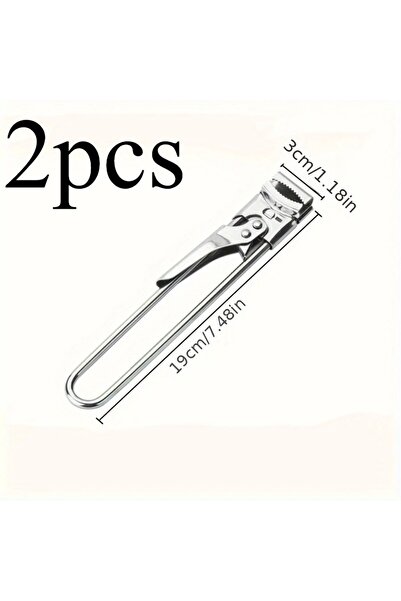 Choice قطعتان من فتاحة زجاجات متعددة الوظائف قابلة للتعديل بأغطية من الفولاذ ...