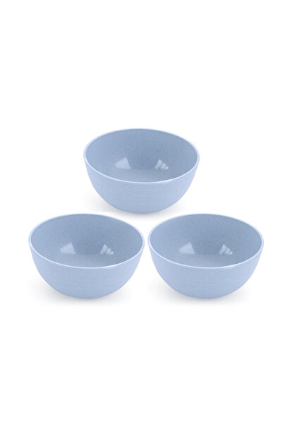 Choice 3 قطع من أوعية قش القمح الملونة الشمالية الدائرية المقاومة للكسر من ال...