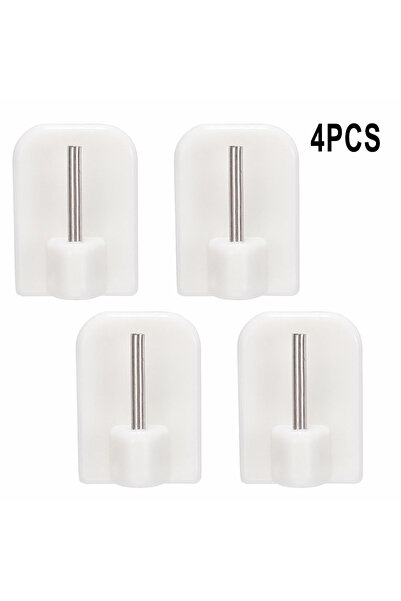 Choice 4pcs 4/8/12pc Curtain Hooks Self-adhesive Hooks Household Universal Ho...