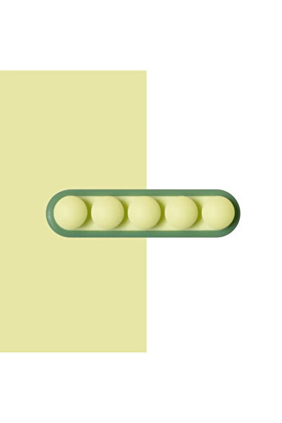 Choice منظم سلكي ثابت على شكل بازلاء باللون الأخضر لسطح المكتب، منظم سلكي، مر...